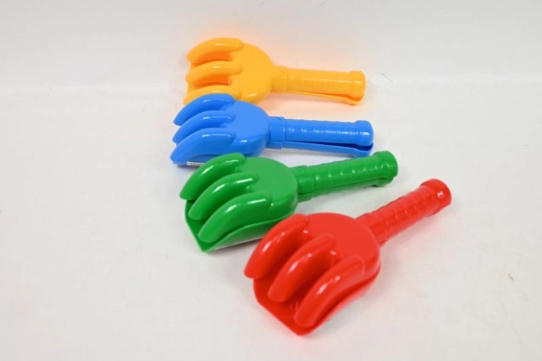 TechnoK set per bambini per la sabbia – piccola paletta e rastrello