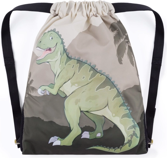 Sacca scolastica Bagmaster per merenda e ginnastica Lumi dinosauro