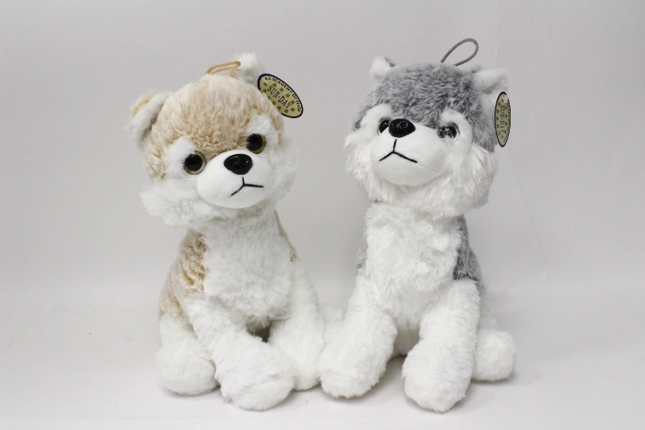 Cane Husky di peluche 30 cm - 1 pezzo