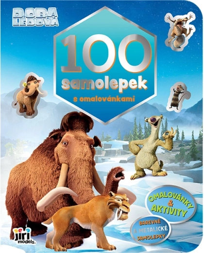 L’Era Glaciale – album da colorare con 100 adesivi