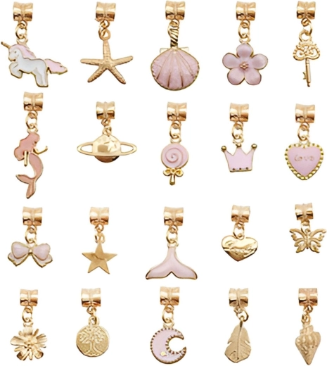 Graziosi ciondoli charms per un look unico