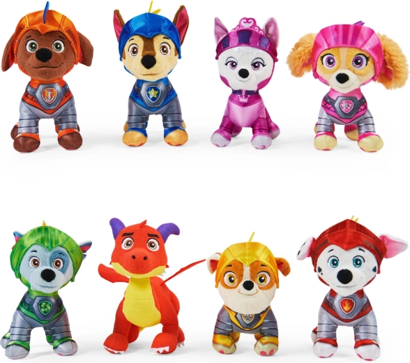 Paw Patrol cavalieri/aqua peluche