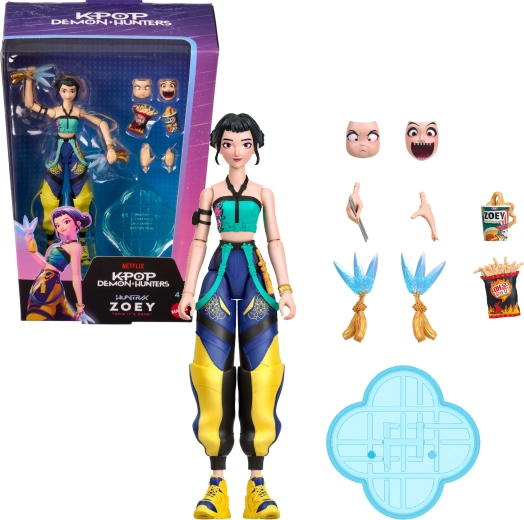 Mattel action figure Zoey KPop demon hunters HUNTR/X „How It’s Done” - 1 pezzo