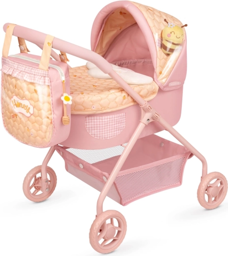 DeCuevas il mio primo passeggino per bambole con borsa Honey 2026 – 56 cm