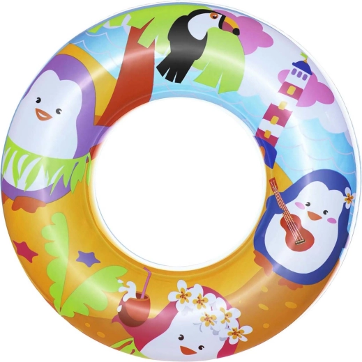 Salvagente gonfiabile per bambini Bestway con pinguini, 51 cm