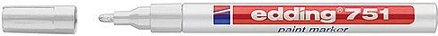 Pennarello laccato bianco Edding 751, 1–2 mm