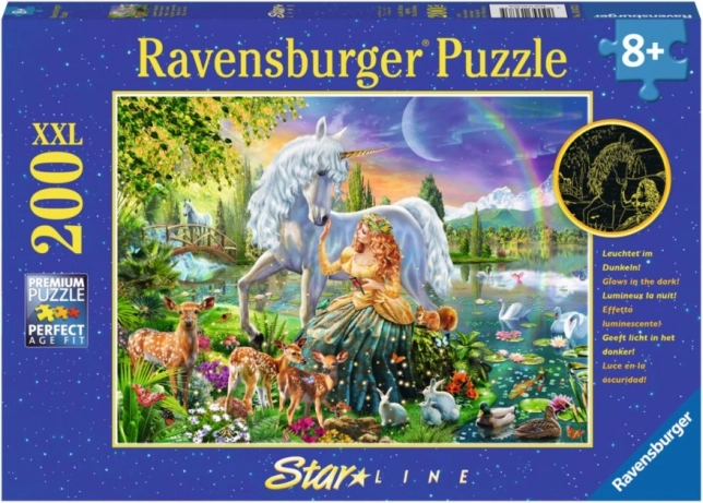 Puzzle luminoso Ravensburger Bellezza Magica XXL 200 pezzi