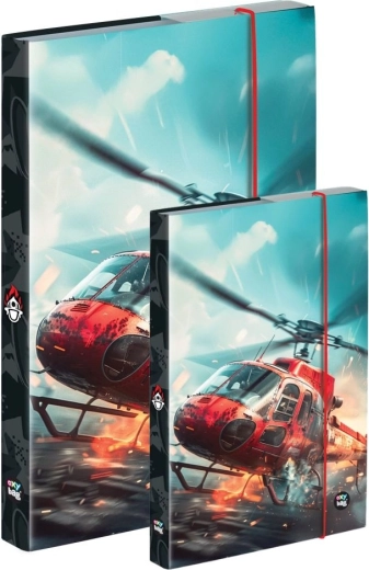 OXYBAG box per quaderni A4 e A5 pompieri