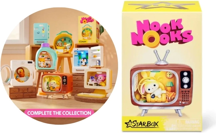ZURU Nook Nooks accessori per la casa (home accessories box) 18101 - 1 pezzo