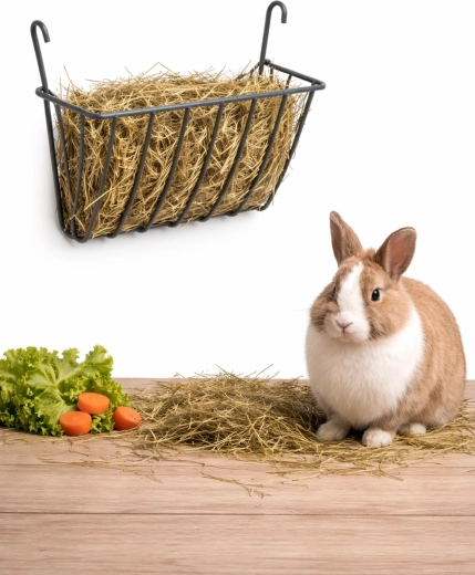 Riempimento dall’alto per un rapido rifornimento di fieno