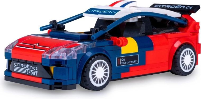 Set di costruzioni CaDA Citroën C4 WRC 2008 in scala 1:24