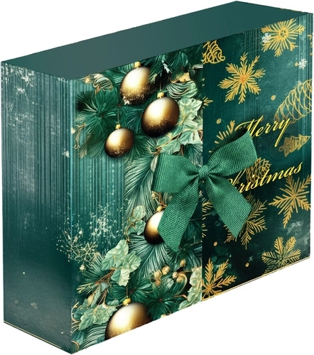 Elegante confezione regalo che sta benissimo sotto l’albero