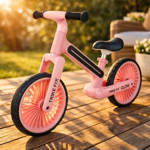 Ruote in EVA esenti da manutenzione e sella confortevole