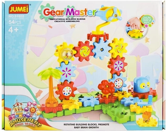 Mattoncini mobili Jumei 4+ parco divertimenti (54 pezzi) - 1 pezzo