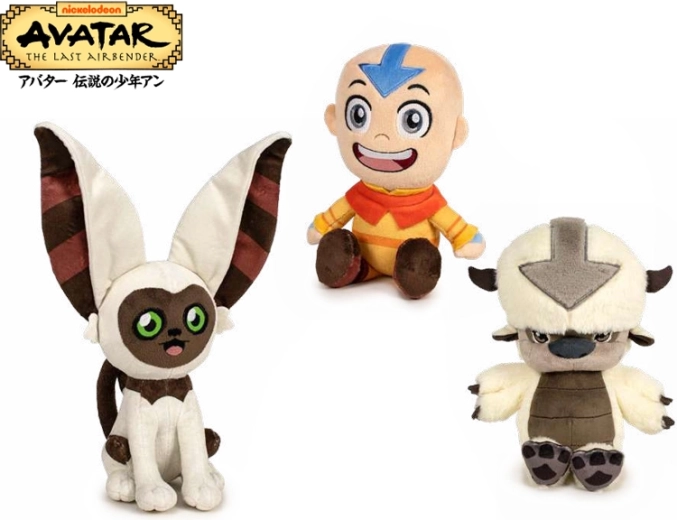 Avatar: La leggenda di Aang peluche 21 cm – Aang, Momo o Appa