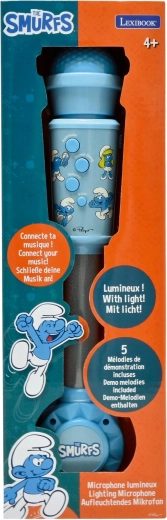Microfono luminoso Lexibook I Puffi con melodie