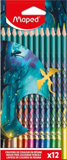 Matite colorate Maped Dragon pastello 12 pz
