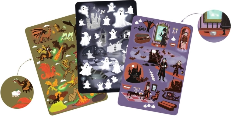 Illustrazioni spaventose ma amichevoli