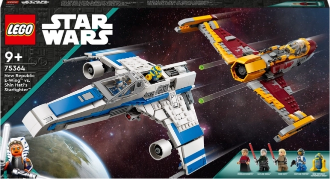 LEGO Star Wars E-Wing Nuova Repubblica vs Shin Hati Starfighter