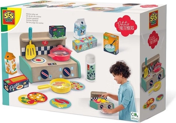 SES Petit Pretenders cucina in legno – set da gioco