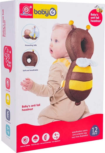 Cuscinetto protettivo per la testa dei bambini con design a forma di ape