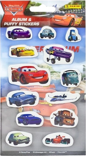 Album Panini con adesivi 3D in schiuma Disney Cars - 1 pezzo