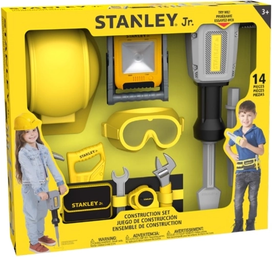 Stanley Jr. set di attrezzi per piccoli costruttori (14 pz)
