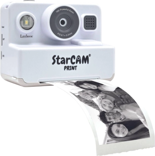 Fotocamera istantanea HD per bambini Lexibook StarCAM con stampante