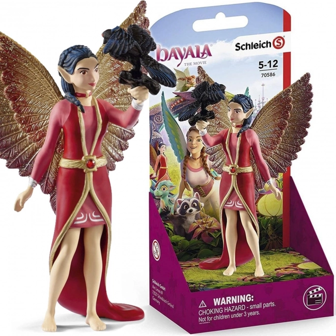 Schleich bayala nuray e il corvo munyn figurina