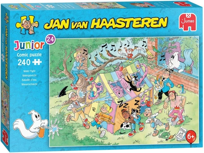 Puzzle JUMBO Jan van Haasteren Junior Battaglia d'acqua, 240 pezzi
