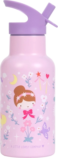 A Little Lovely Company bottiglia in acciaio inox per bere Principesse 350 ml
