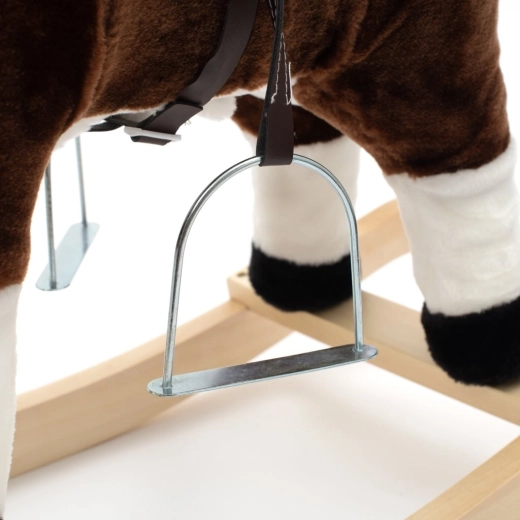 Base in legno stabile e dondolio sicuro