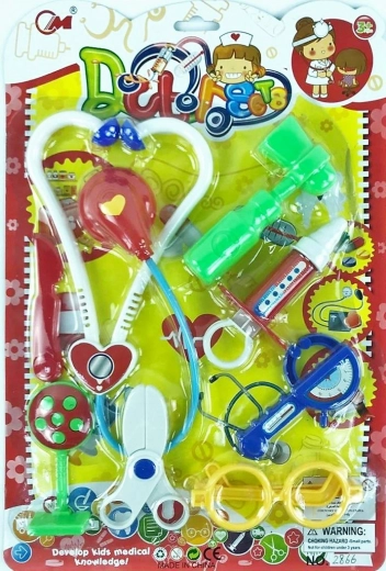 Set da dottore per bambini con siringa