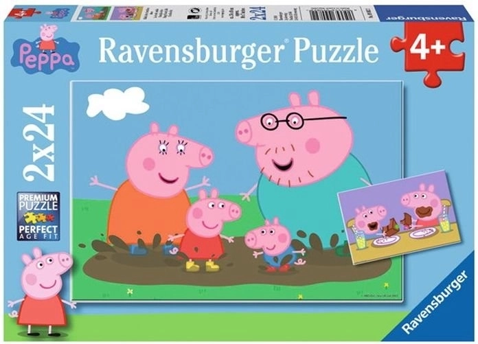Puzzle Peppa Pig Vita Familiare Felice