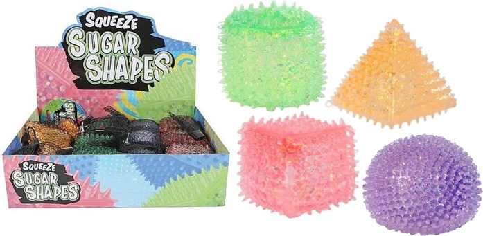 Forme di zucchero antistress da schiacciare 6 cm - 1 pezzo