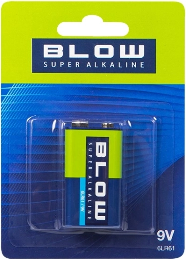BLOW batteria super alcalina 9V (6LR61/6F22) - 1 pezzo