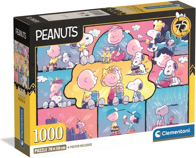 Puzzle CLEMENTONI Peanuts: Snoopy e amici 1000 pezzi