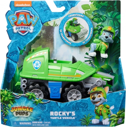 Paw Patrol: veicolo di soccorso giungla di Rocky