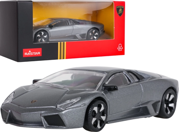 Modello in metallo Lamborghini Reventón RASTAR in scala 1:43, grigio