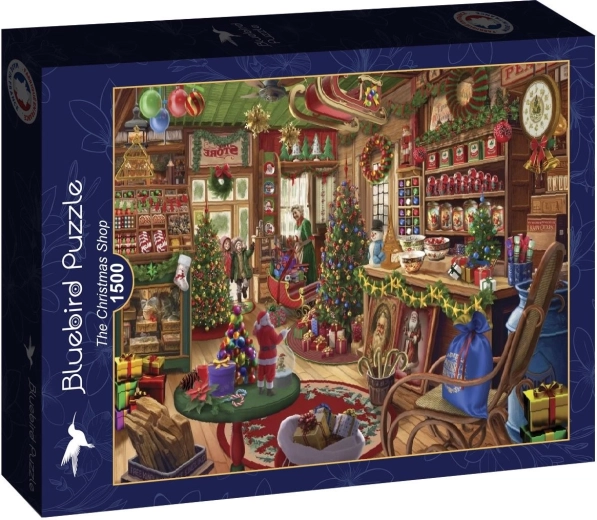 Puzzle Bluebird Negozietto di Natale da 1500 pezzi