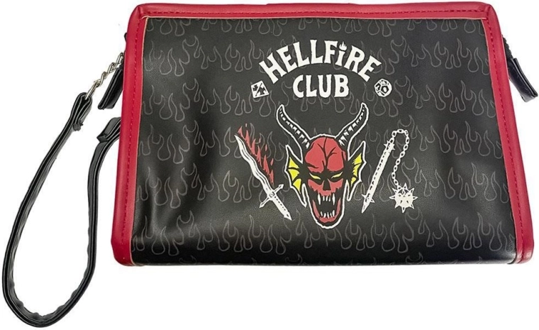Borsa porta-cosmetici Stranger Things Hellfire Club - 1 pezzo