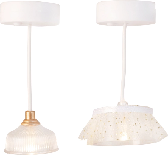 Lampade a sospensione Lundby per casa delle bambole - 2 pezzi