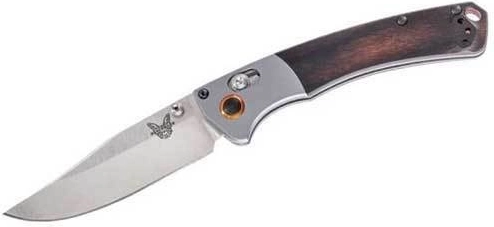 Benchmade Mini Crooked River coltello da caccia tascabile pieghevole 8,6 cm
