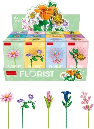 Lelebrother Florist fiori classici di prato e da giardino (12 tipi) - 1 pezzo