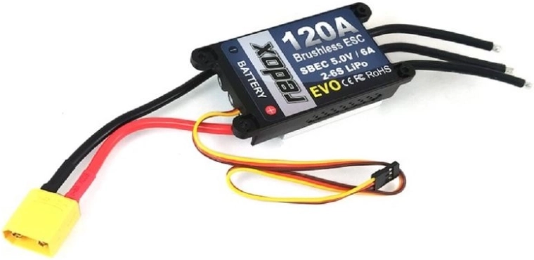 Potenza 120A per trazioni brushless