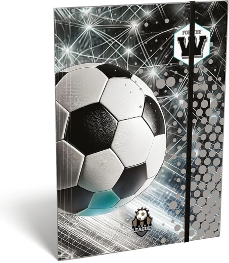 Cartellina portadocumenti LizzyCard Top League A4 con elastico piatto