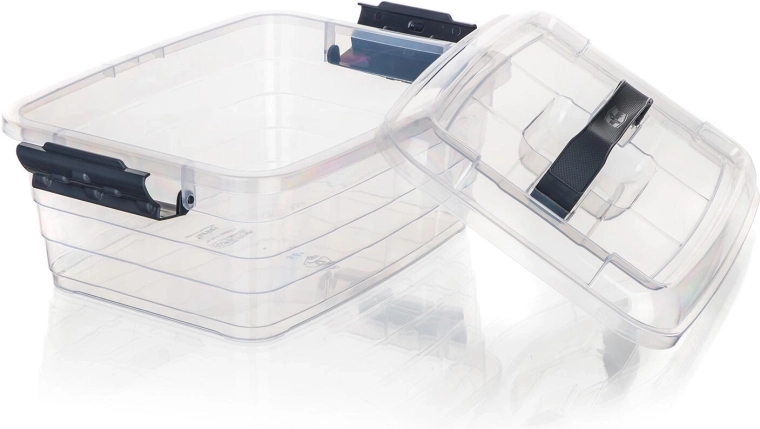 Chiusura sicura con clip laterali