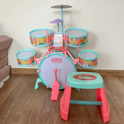 Set completo per piccoli batteristi