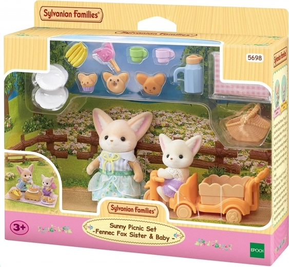 Sylvanian Families volpi al picnic