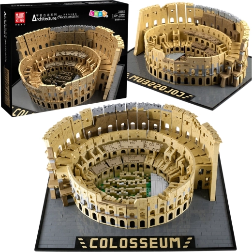Mattoncini da costruzione architettonici – Colosseo di Roma (6466 pezzi)